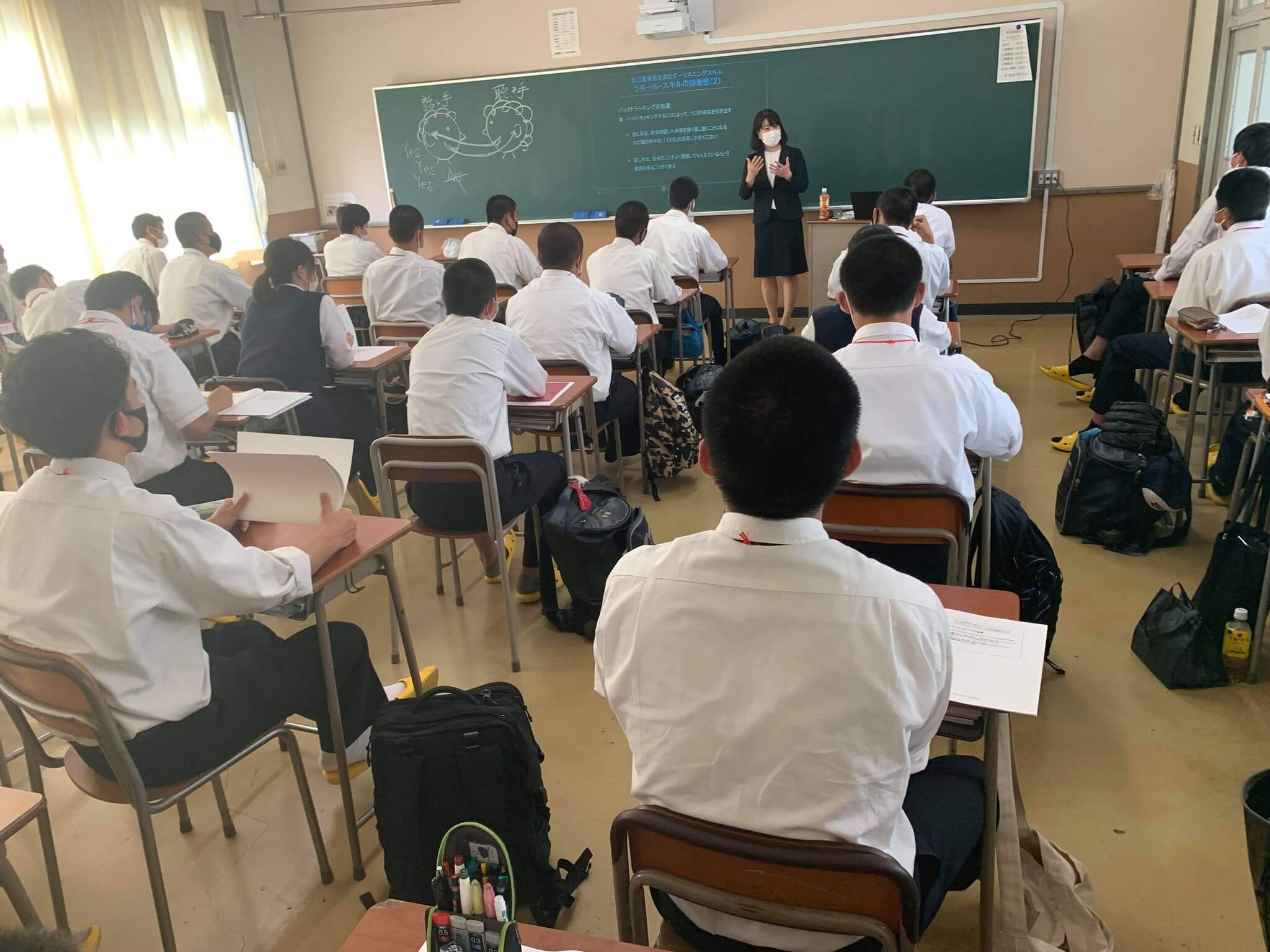 学生トレーニング風景